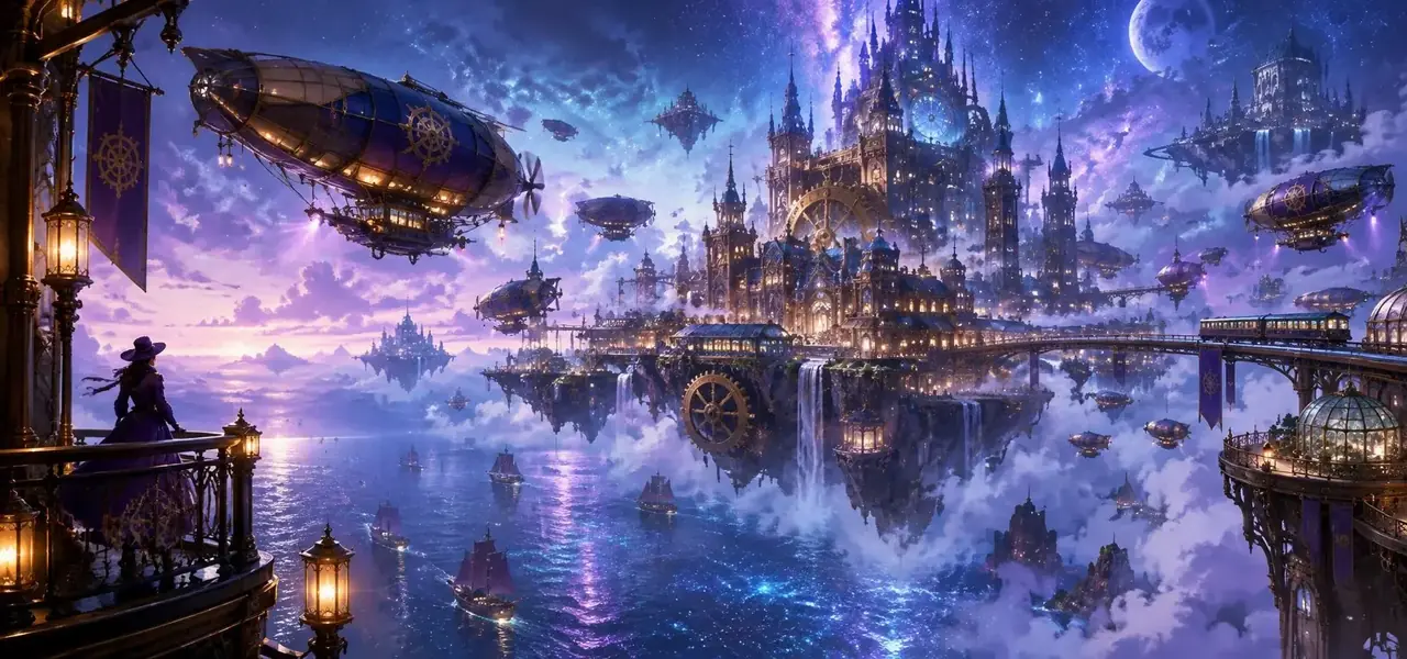 《齿轮尽头的星海》首屏推荐背景图